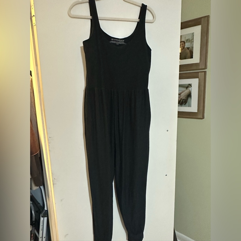Beyond the Bump Classic Black Jumpsuit